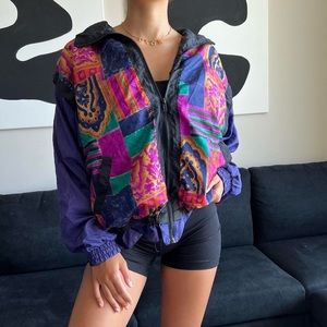 Vintage | Purple Windbreaker